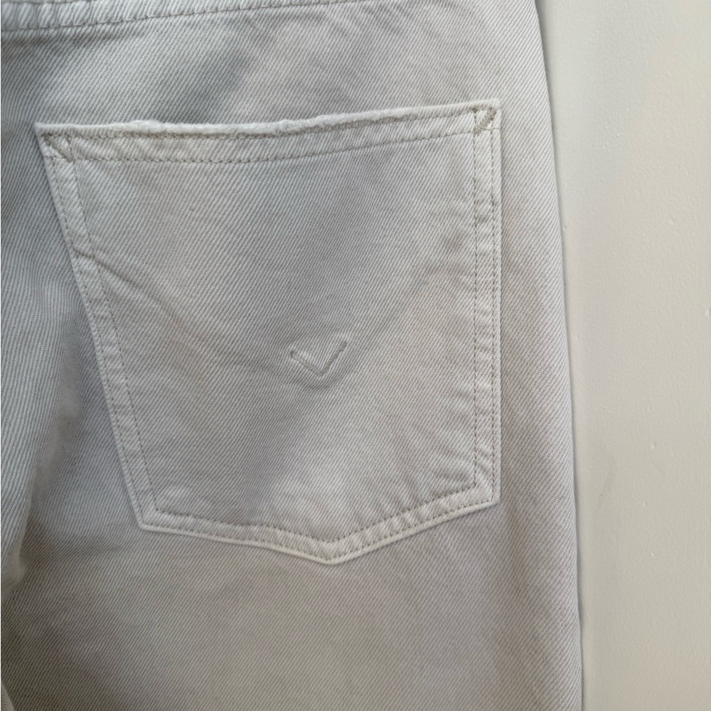 Hudson Jade Beige High Waisted Straight Leg Jeans NWT - Picture 10 of 12